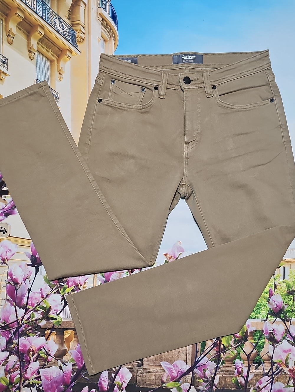 Revtown Slim Straight Automatic Jeans Classic Everyday Denim 30x30